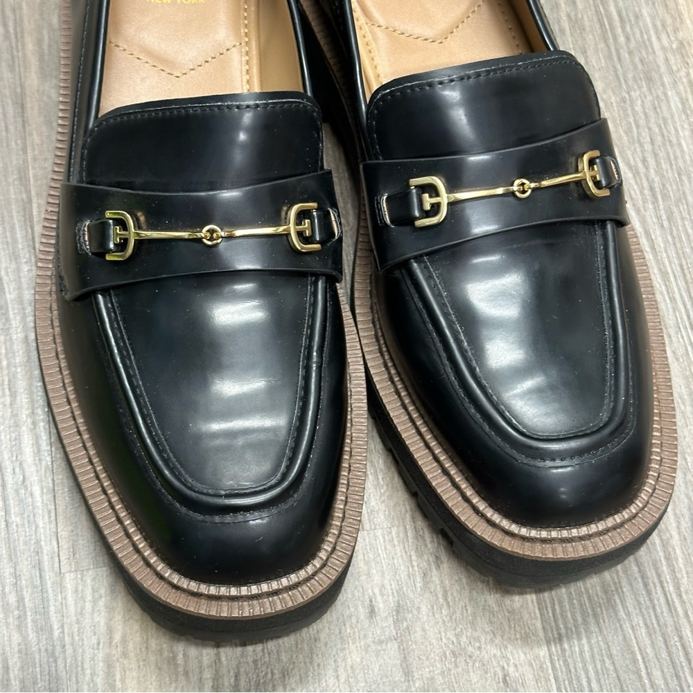 Sam Edelman Laurs Black Loafers - Picture 7 of 12